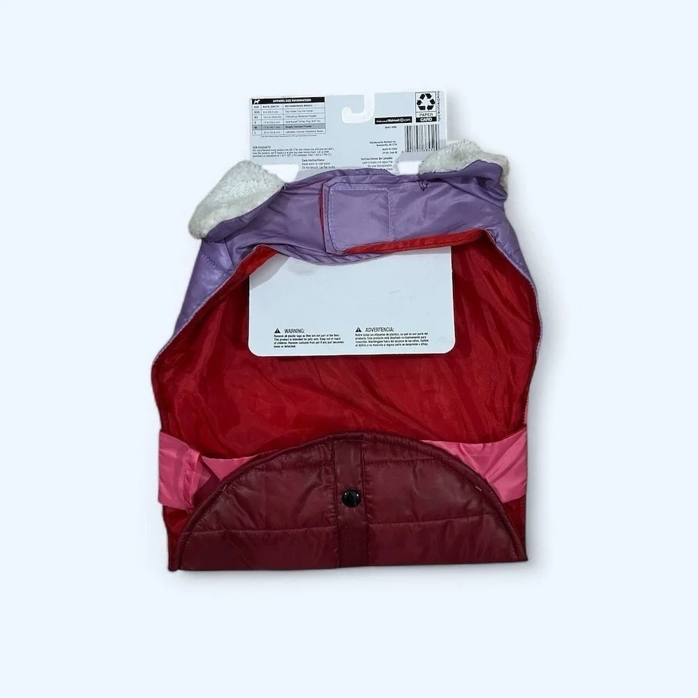 FetchWear Pet Winter Jacket Water Resistant Dog Coat‎ Puppy Clothes - MEDIUM